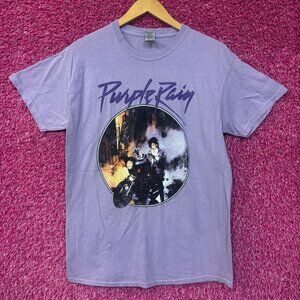 Prince the Revolution Purple Rain Album Art Funk Rock Tee M
